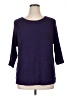 Chico's Purple Pullover Sweater Size XL (3) - photo 1