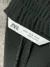 Zara 100% Polyester Black Dress Pants Size M - photo 3
