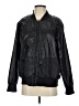 Assorted Brands Solid Black Jacket Size S (estimated) - photo 1