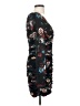 Slate & Willow Print Black Cocktail Dress Size 2 - photo 4