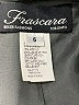 Frascara Metallic Silver Gray Blazer Size 6 - photo 6