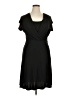 Jaeger Solid Black Cocktail Dress Size 14 - photo 1