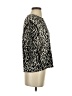 Ann Taylor Animal Print Black Pullover Sweater Size S - photo 4