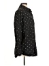 Boohoo 100% Cotton Polka Dots Black Long Sleeve Button-Down Shirt Size 8 - photo 4