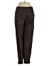 L.L.Bean Chevron-herringbone Brown Casual Pants Size 0 - photo 2