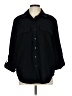 Casa Cabana Houndstooth Black 3/4 Sleeve Blouse Size L - photo 1