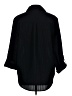 Casa Cabana Houndstooth Black 3/4 Sleeve Blouse Size L - photo 2