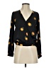 Madewell 100% Polyester Black Long Sleeve Blouse Size XS - photo 1