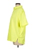 Bibi 100% Polyester Yellow Short Sleeve Blouse Size L - photo 5