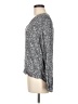 Hinge 100% Viscose Gray Long Sleeve Top Size M - photo 5