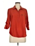 Cato 100% Polyester Red 3/4 Sleeve Blouse Size M - photo 1