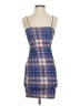 Unbranded Plaid Blue Cocktail Dress Size S - photo 1