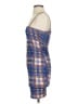 Unbranded Plaid Blue Cocktail Dress Size S - photo 5