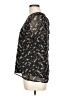 Gilli Black Short Sleeve Blouse Size L - photo 5