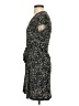 Nine West Animal Print Black Casual Dress Size XS - photo 5