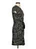 Nine West Animal Print Black Casual Dress Size XS - photo 4