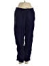 Point Sur 100% Cotton Solid Blue Casual Pants Size 4 - photo 1