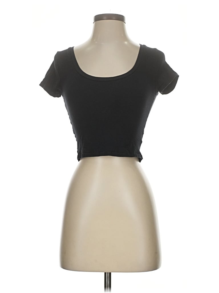 Pre-owned Garage Short Sleeve T-shirt In Black