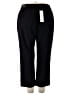 Alfred Dunner Black Dress Pants Size 20W - photo 2