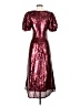 Keepsake Burgundy Cocktail Dress Size 4 - photo 2