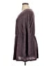 Unbranded 100% Polyester Gray Purple Casual Dress Size XL (estimated) - photo 5