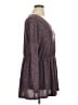 Unbranded 100% Polyester Gray Purple Casual Dress Size XL (estimated) - photo 4