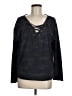 Sanctuary Black Pullover Sweater Size M - photo 1