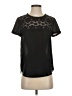 Ella Moss 100% Polyester Black Short Sleeve T-Shirt Size XS - photo 1