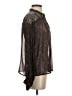 Zara Brown Long Sleeve Blouse Size XS - photo 4