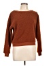 Eyeshadow 100% Polyester Solid Brown Pullover Sweater Size L - photo 1