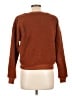 Eyeshadow 100% Polyester Solid Brown Pullover Sweater Size L - photo 2