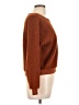 Eyeshadow 100% Polyester Solid Brown Pullover Sweater Size L - photo 4