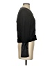 Line & Dot 100% Silk Black Long Sleeve Top Size XS - photo 4