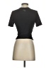 H&M Black Short Sleeve Turtleneck Size S - photo 2