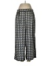 DKNY 100% Polyester Houndstooth Black Casual Pants Size M - photo 1