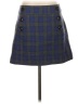 Gap Plaid Blue Casual Skirt Size 2 - photo 1