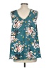 Torrid Teal Sleeveless Blouse Size Med Plus (00) - photo 2