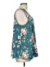Torrid Teal Sleeveless Blouse Size Med Plus (00) - photo 4