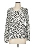 Ann Taylor LOFT 100% Rayon Ivory Long Sleeve Blouse Size L - photo 1