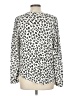 Ann Taylor LOFT 100% Rayon Ivory Long Sleeve Blouse Size L - photo 2