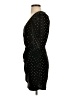 Saint Genies Polka Dots Black Cocktail Dress Size 2 - photo 5
