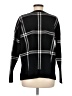 Saks Fifth Avenue Plaid Black Pullover Sweater Size M - photo 2