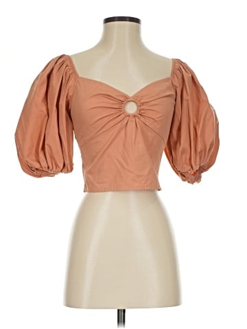 Abercrombie & Fitch Short Sleeve Blouse (view 1)