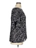 Unbranded 100% Polyester Black Short Sleeve Blouse Size XL - photo 4