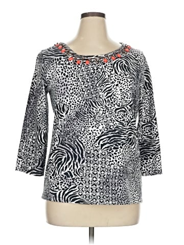 Jason Maxwell 3/4 Sleeve Blouse (view 1)
