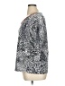 Jason Maxwell 100% Cotton Gray 3/4 Sleeve Blouse Size XL - photo 5