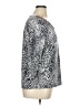 Jason Maxwell 100% Cotton Gray 3/4 Sleeve Blouse Size XL - photo 4