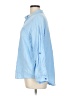 Unbranded 100% Polyester Blue Long Sleeve Blouse Size L (estimated) - photo 5