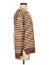 Tribal Stripes Brown Pullover Sweater Size S - photo 4