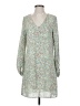 Louna 100% Polyester Floral Green Casual Dress Size S - photo 1